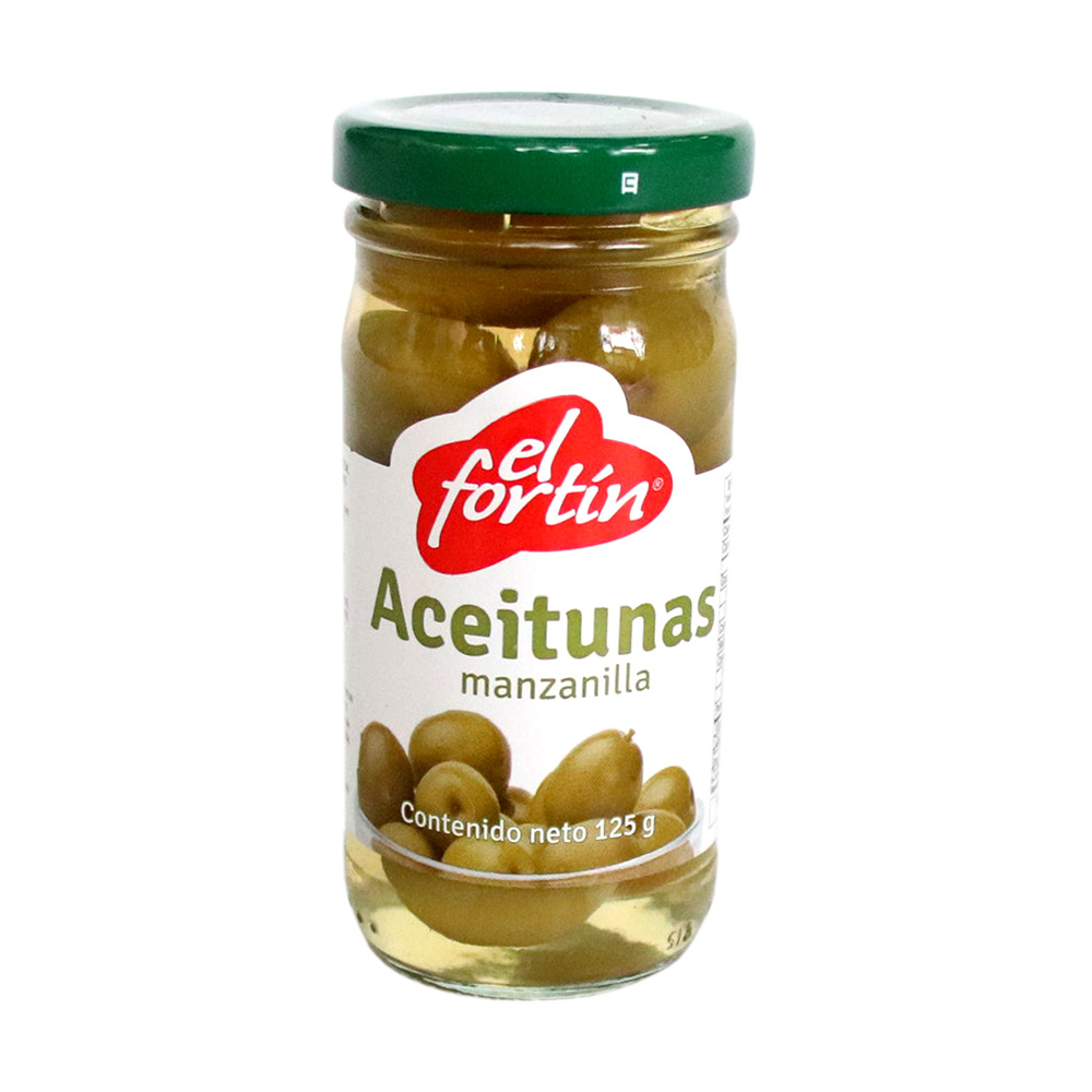 ACEITUNA MANZANILLA EL FORTIN X 125G